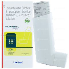 Tropivent-l 20/50 MCG Inhaler 200 Mdi